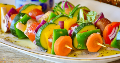 правильное питание овощной шашлык шашлык из овощей