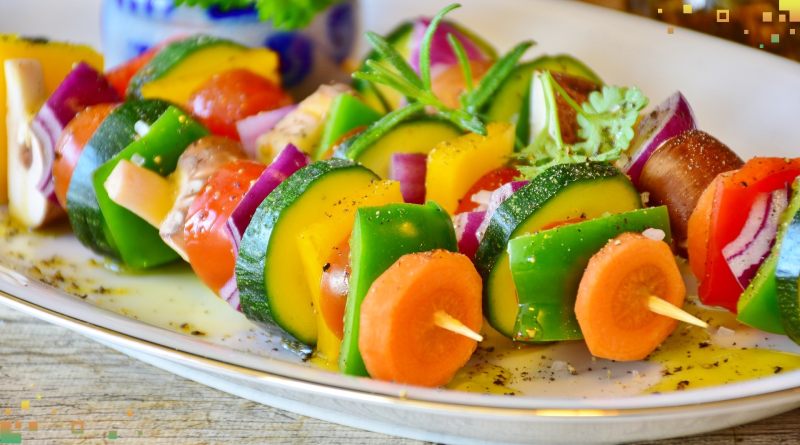 правильное питание овощной шашлык шашлык из овощей